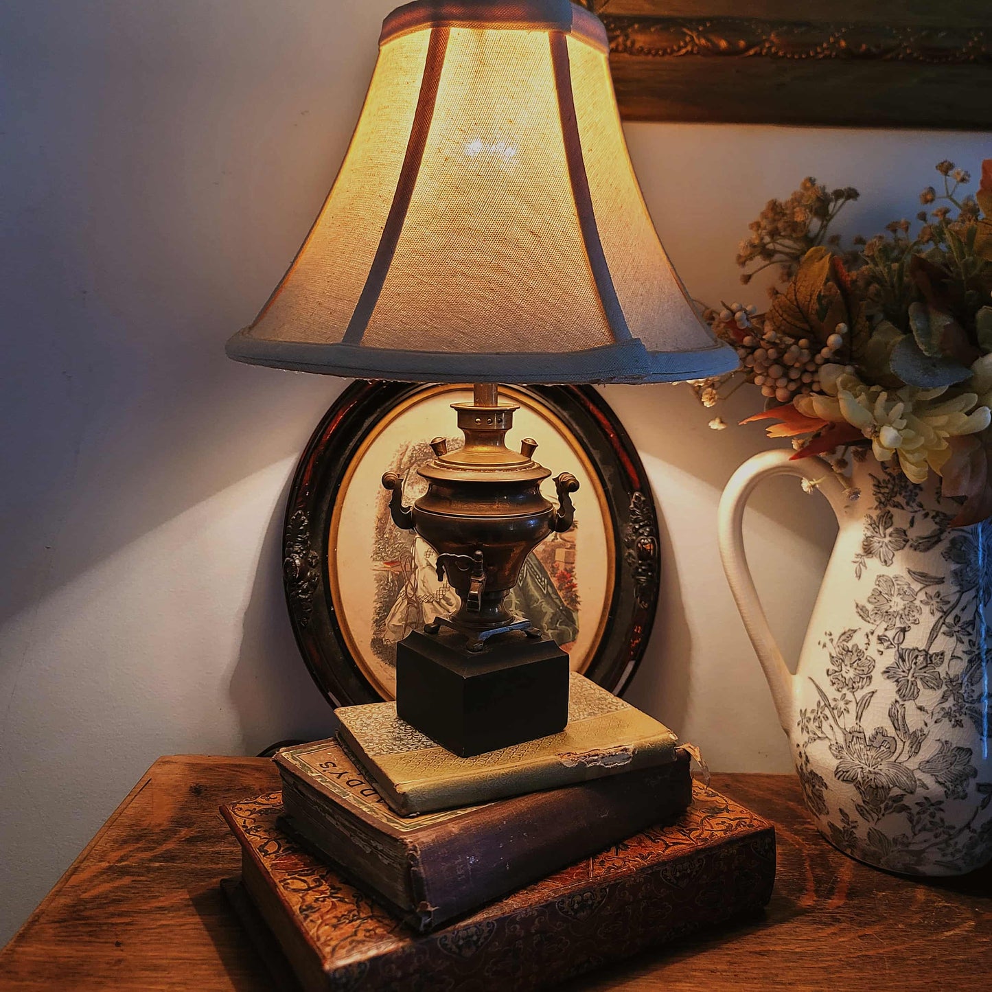 Vintage Small Brass Lamp