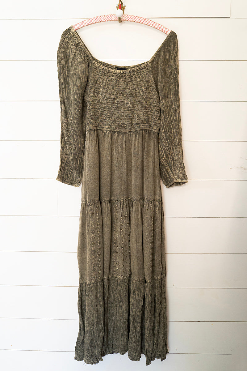 Willow Whispers Bohemian Maxi Dress