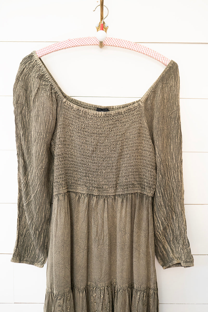 Willow Whispers Bohemian Maxi Dress