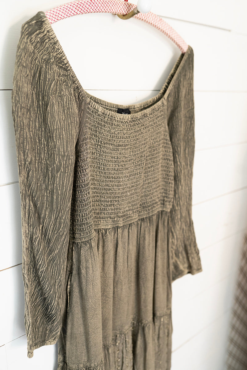 Willow Whispers Bohemian Maxi Dress